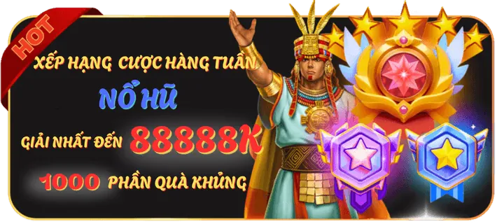 Hình ảnh thưởng nạp lại với biểu tượng tiền và nạp lại trên nền xanh vàng của u888 comvip5