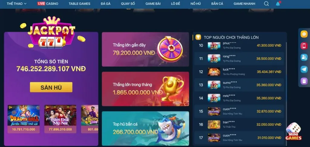 Sòng bạc trực tuyến đẳng cấp tại u888 comvip5